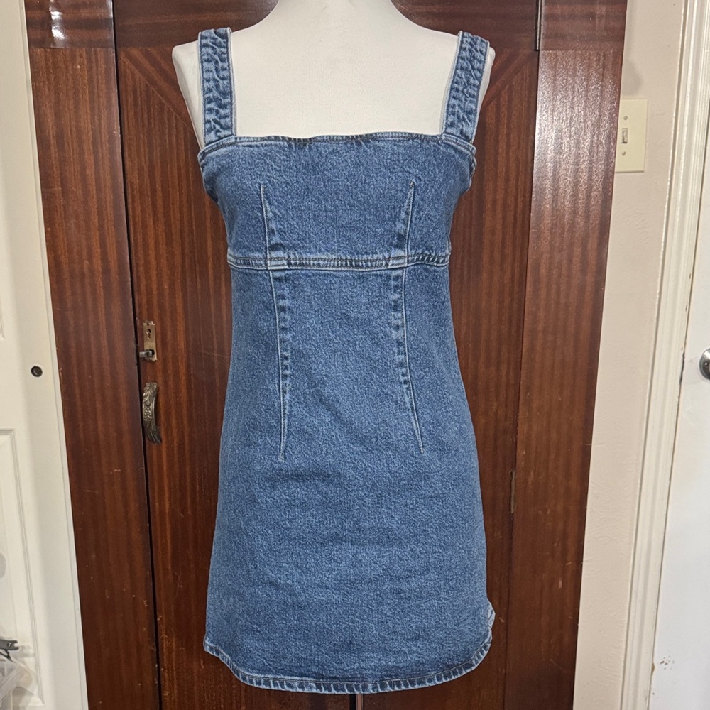 Reformation Denim Mini Dress